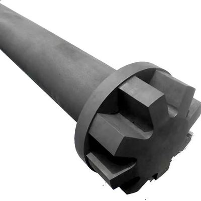 качество  Black Graphite Welding Block 30 Mpa For Alumina Degassing Rotors завод