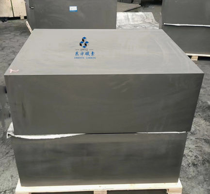 Крупноразмерный углеродный графитный блок 110 Mpa Высокотемпературная стойкость