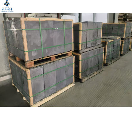 Очищенные графитовые блоки для положительных электродов